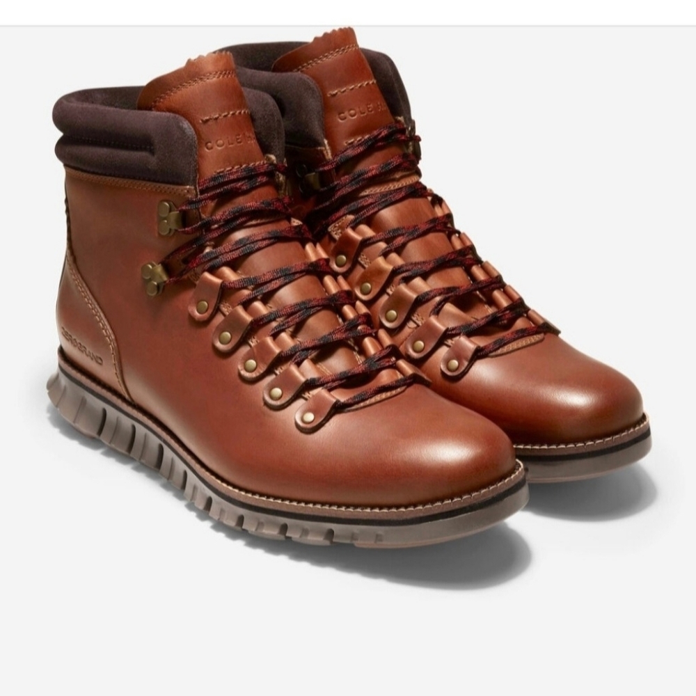 Cole Haan Genuine Leather  Waterproof Hiking Boots